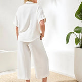 Airflow Draped Lapel Blouse