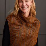 Plaited Cowl Neck Sweater