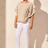 Gauze Caftan Blouse