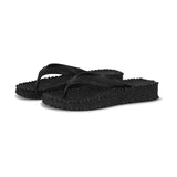 Cheerful Textured Flip Flops