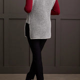 Plaited Cowl Neck Sweater