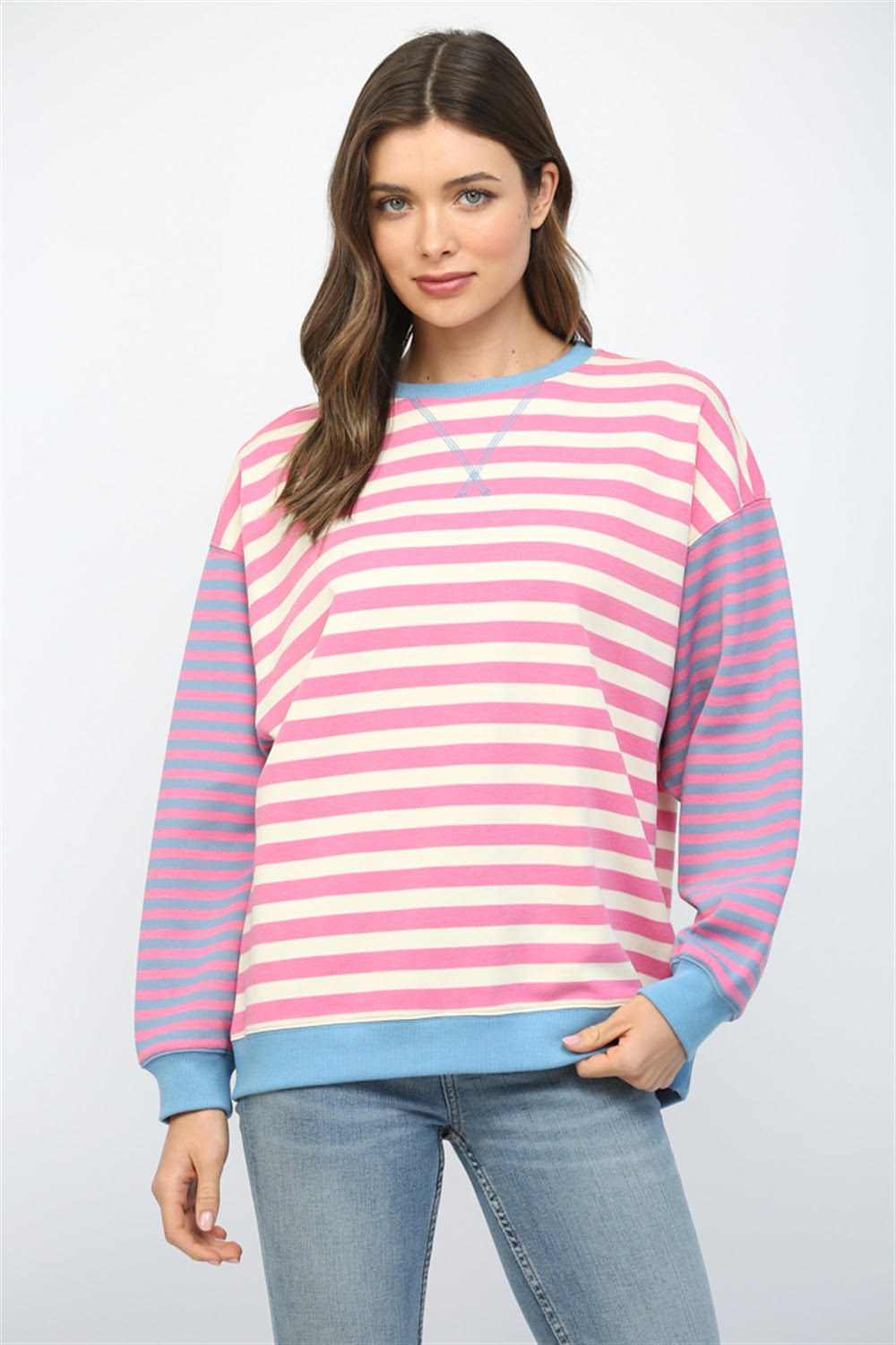 Sylvie Ribbed Sweatshirt