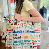 Amelia Island Custom Tote Bag