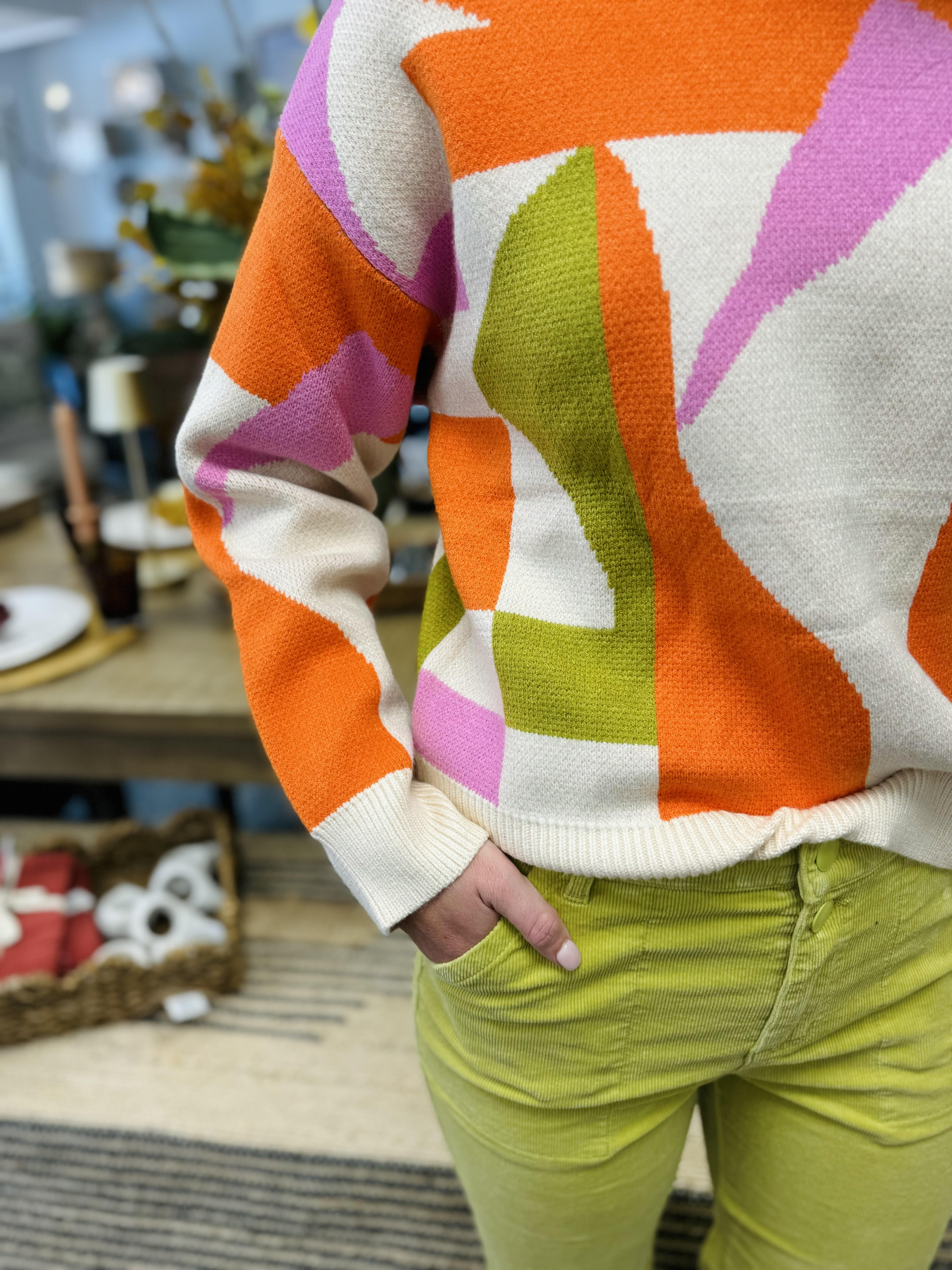 Natalie Colorful Sweater