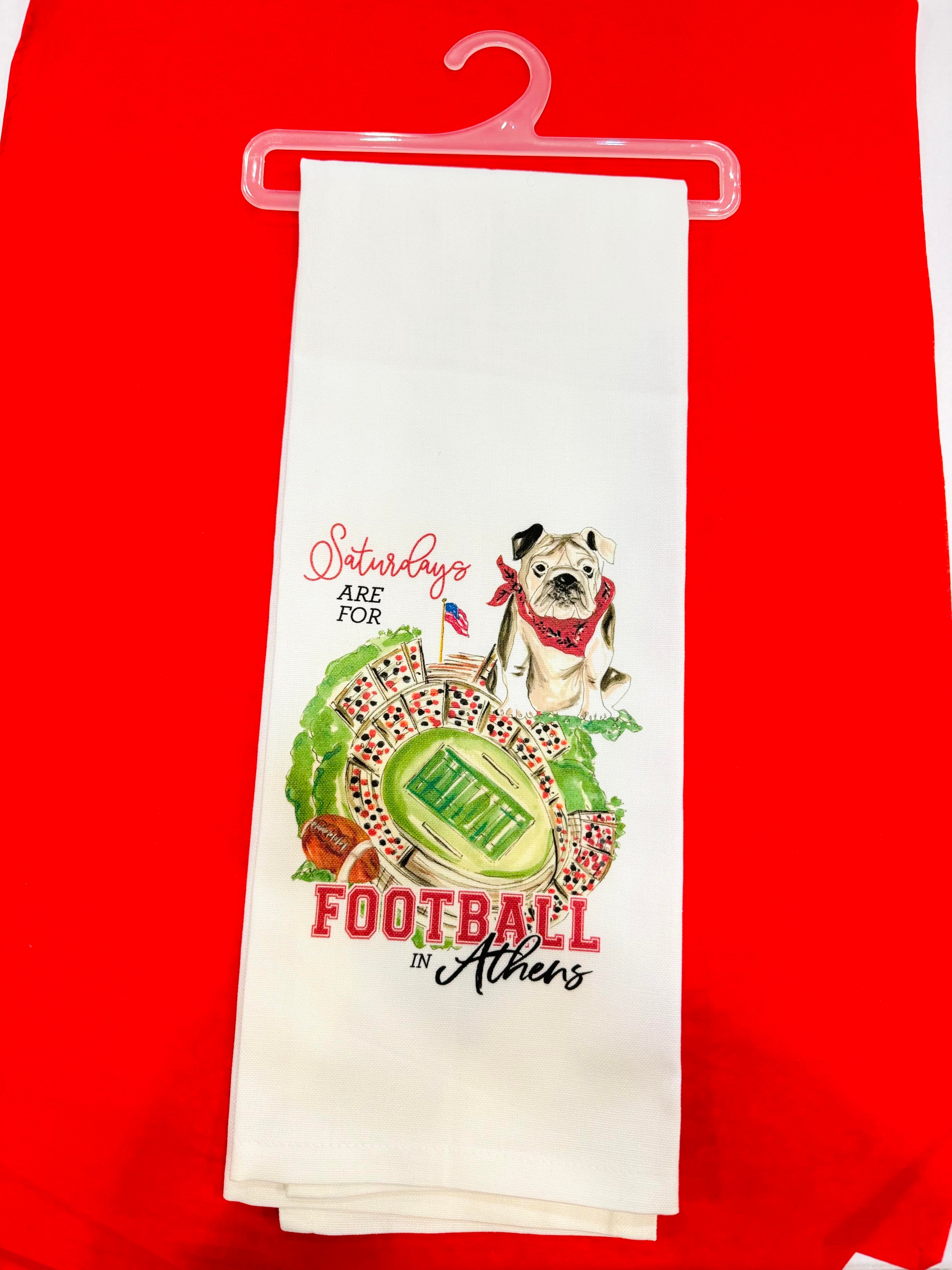 Saturdays are for Football Tea Towel