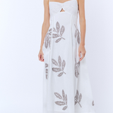 Bianca Embroidered Midi Dress