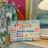 Amelia Island Custom Zip Pouch