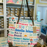 Amelia Island Custom Tote Bag