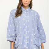 Clara Oversized Pocket Top