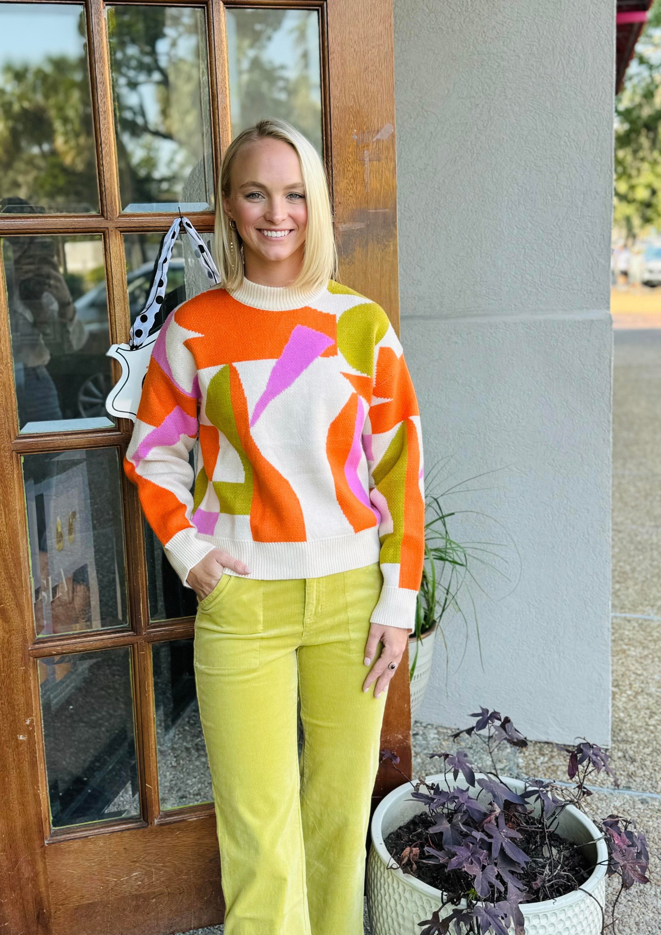 Natalie Colorful Sweater