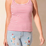 Tribal Striped Tank Top