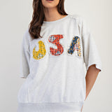 Lightweight USA Sweatshirt
