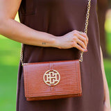 Cecilia Circle Logo Handbag