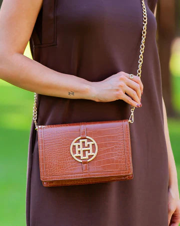 Cecilia Circle Logo Handbag