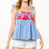 Gingham Blouse