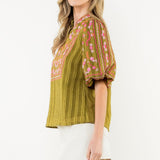 Lisa Floral Blouse