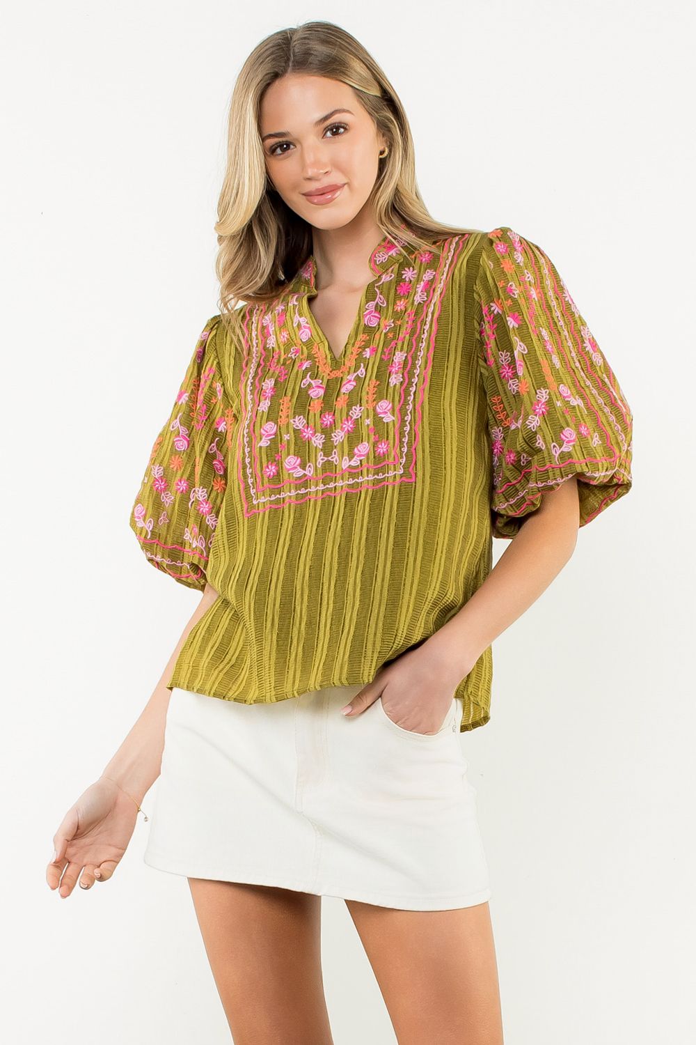 Lisa Floral Blouse