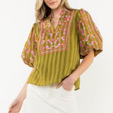 Lisa Floral Blouse