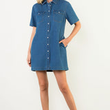 Carlita Denim Mini