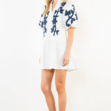 The Vine Puff Sleeve Dress