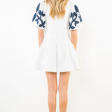 The Vine Puff Sleeve Dress