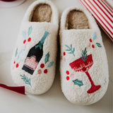 Coupes & Holly Holiday Slippers