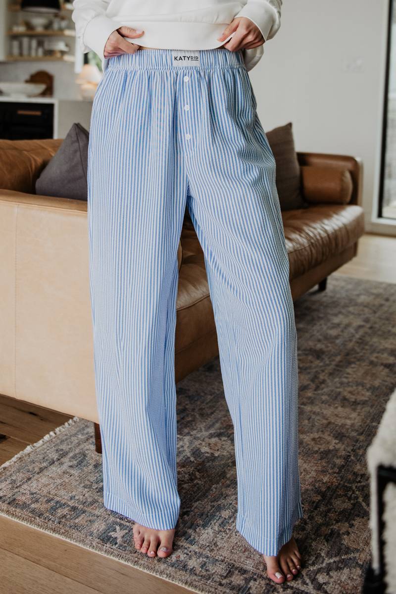 Striped Boxer Pants