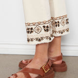 Flex Twill Embroidered Pants