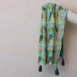 Christmas Tree Printed Throw