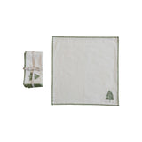 Set/4 Cotton Holiday Napkins