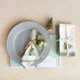 Set/4 Cotton Holiday Napkins