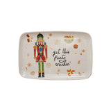 Nutcracker Stoneware Platter