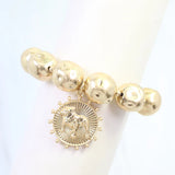 Carmen Coin Stretch Bracelet