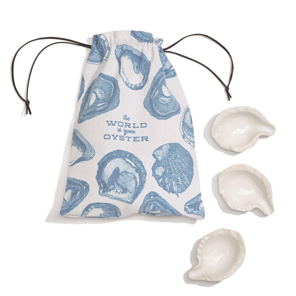 Set/ 12 Oyster Bakers in Pouch